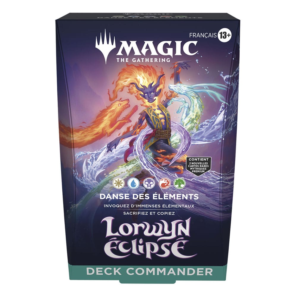 Magic the Gathering Lorwyn éclipsé Commander Decks Display (4) french P063517