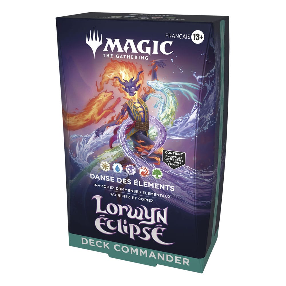Magic the Gathering Lorwyn éclipsé Commander Decks Display (4) french P063517
