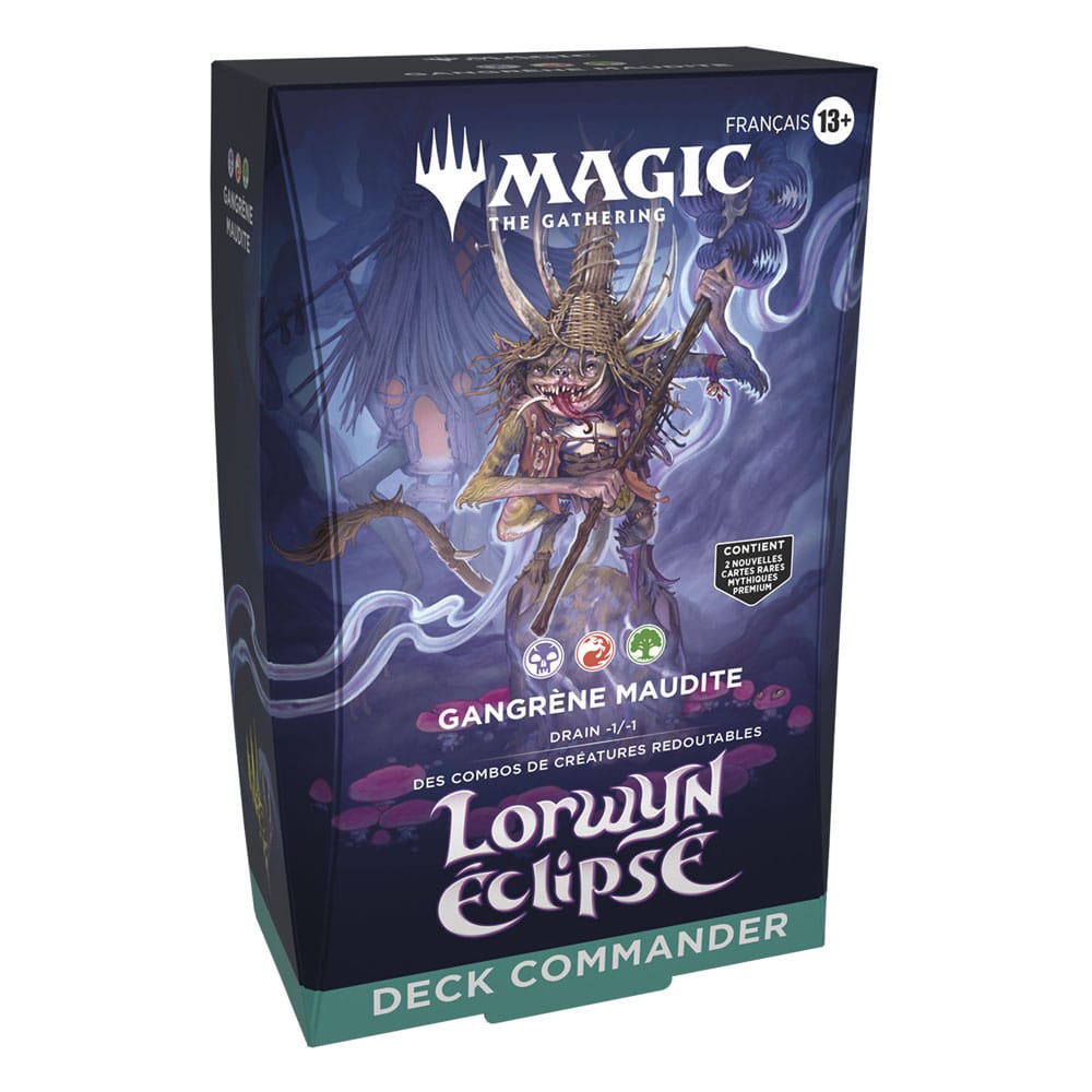 Magic the Gathering Lorwyn éclipsé Commander Decks Display (4) french P063517