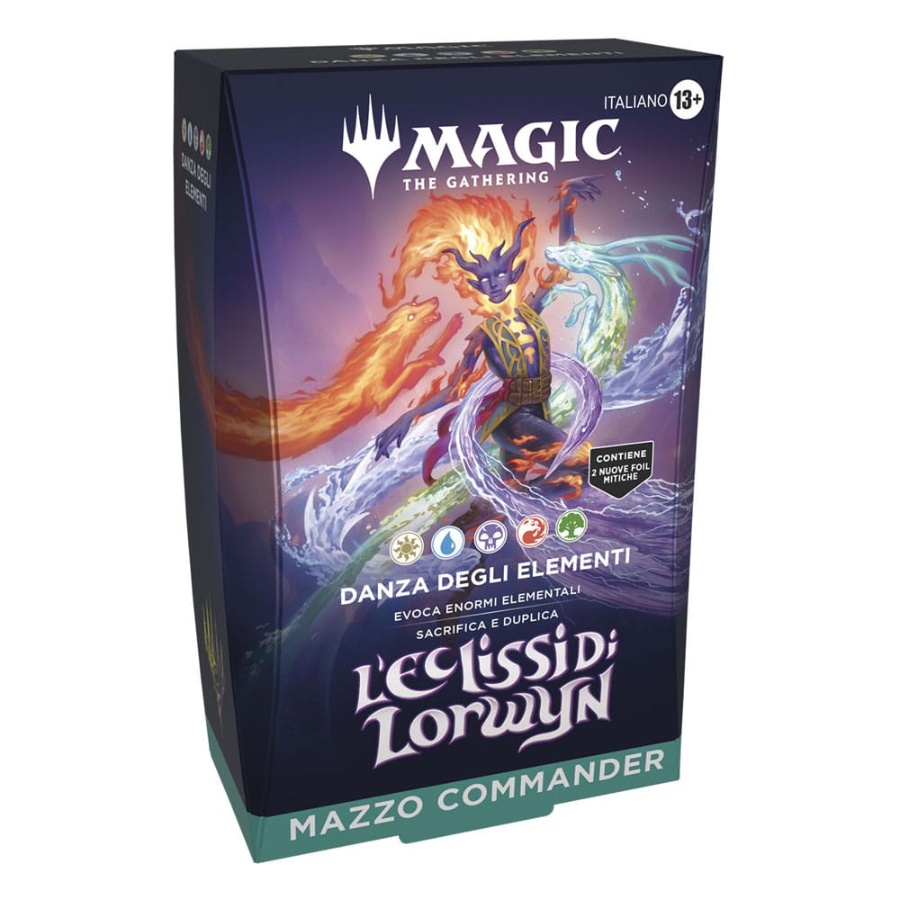 Magic the Gathering L'Eclissi di Lorwyn Commander Decks Display (4) italian P063518