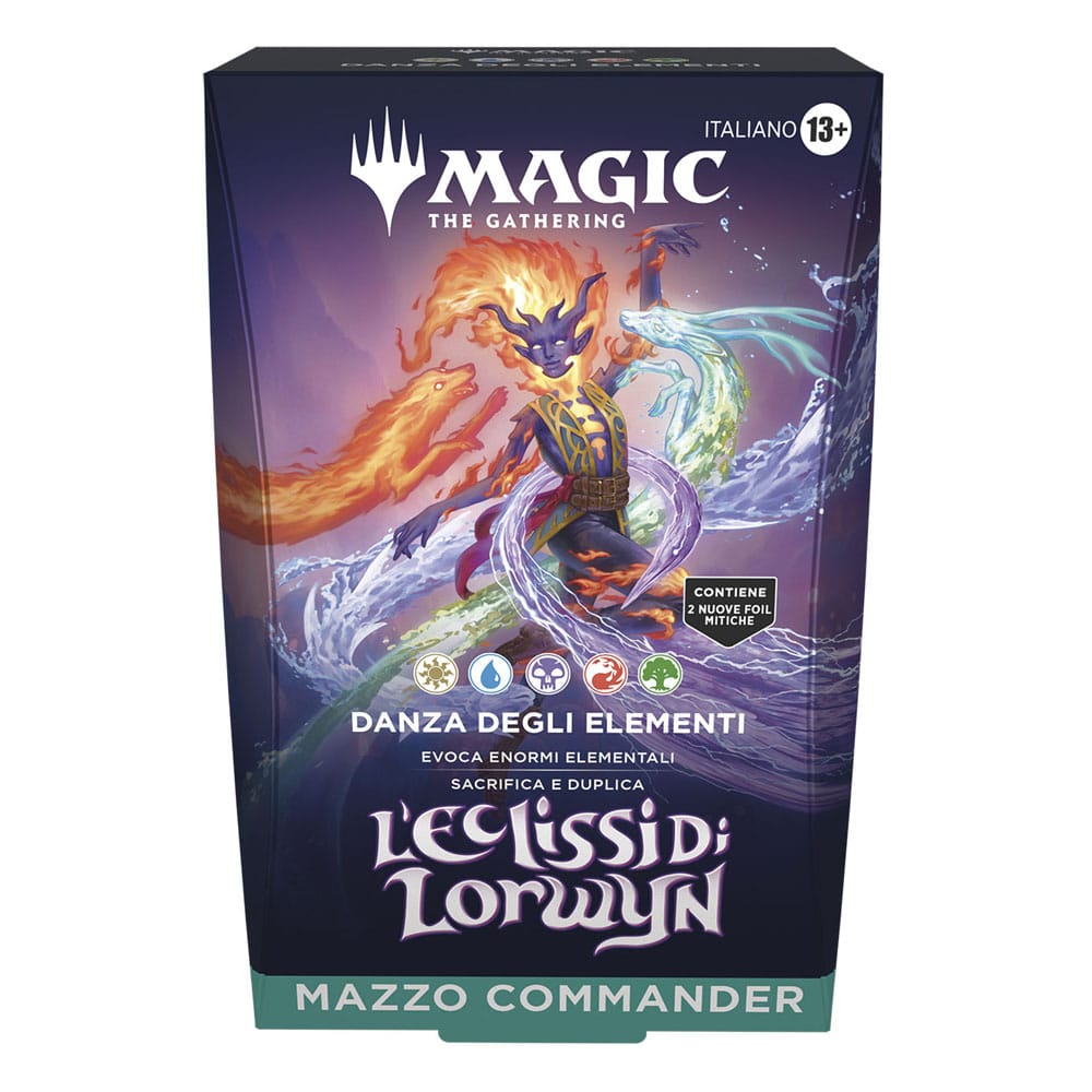 Magic the Gathering L'Eclissi di Lorwyn Commander Decks Display (4) italian P063518