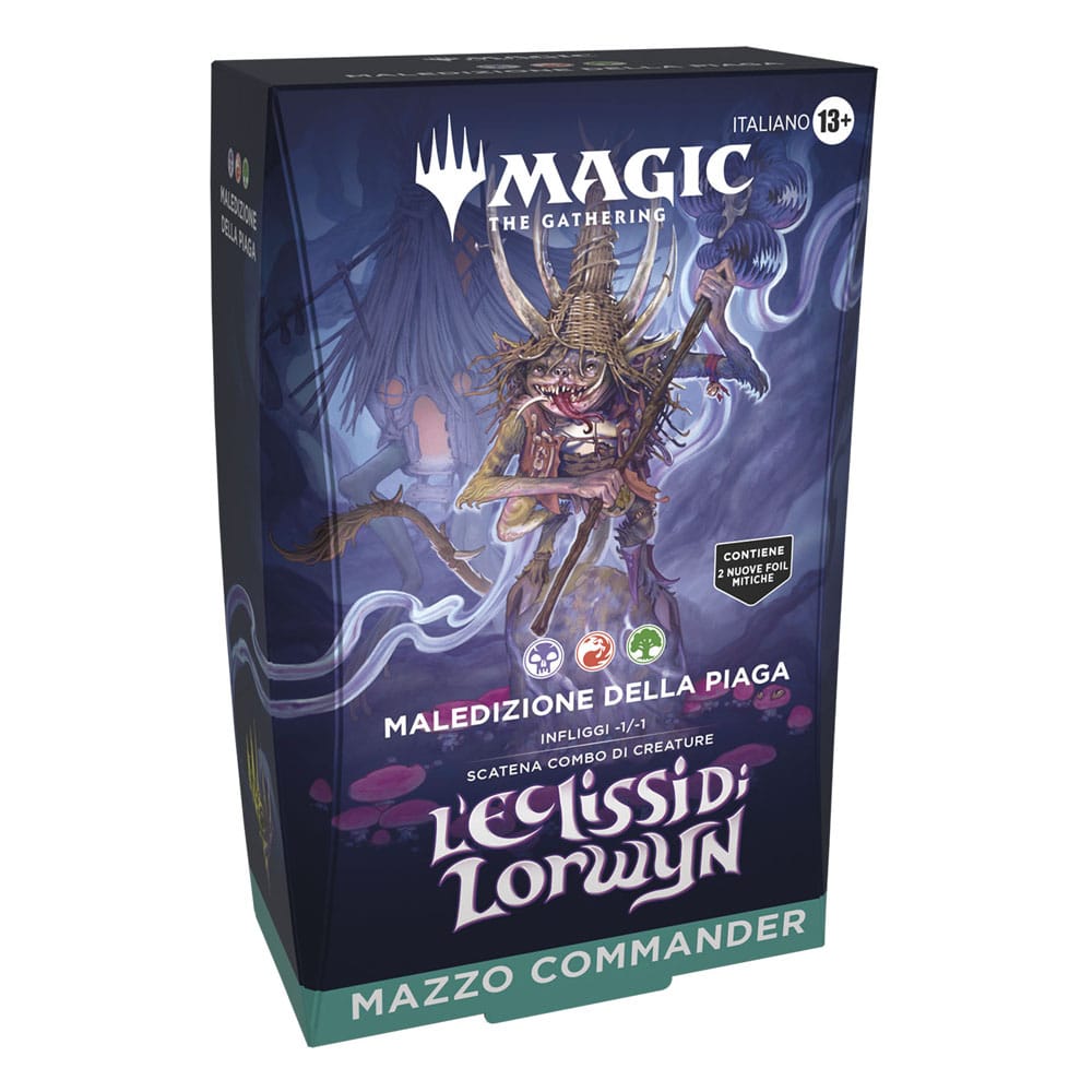 Magic the Gathering L'Eclissi di Lorwyn Commander Decks Display (4) italian P063518