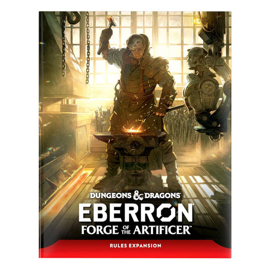 Dungeons & Dragons RPG Rules Expansion Book Eberron: Forge of the Artificer english P063525