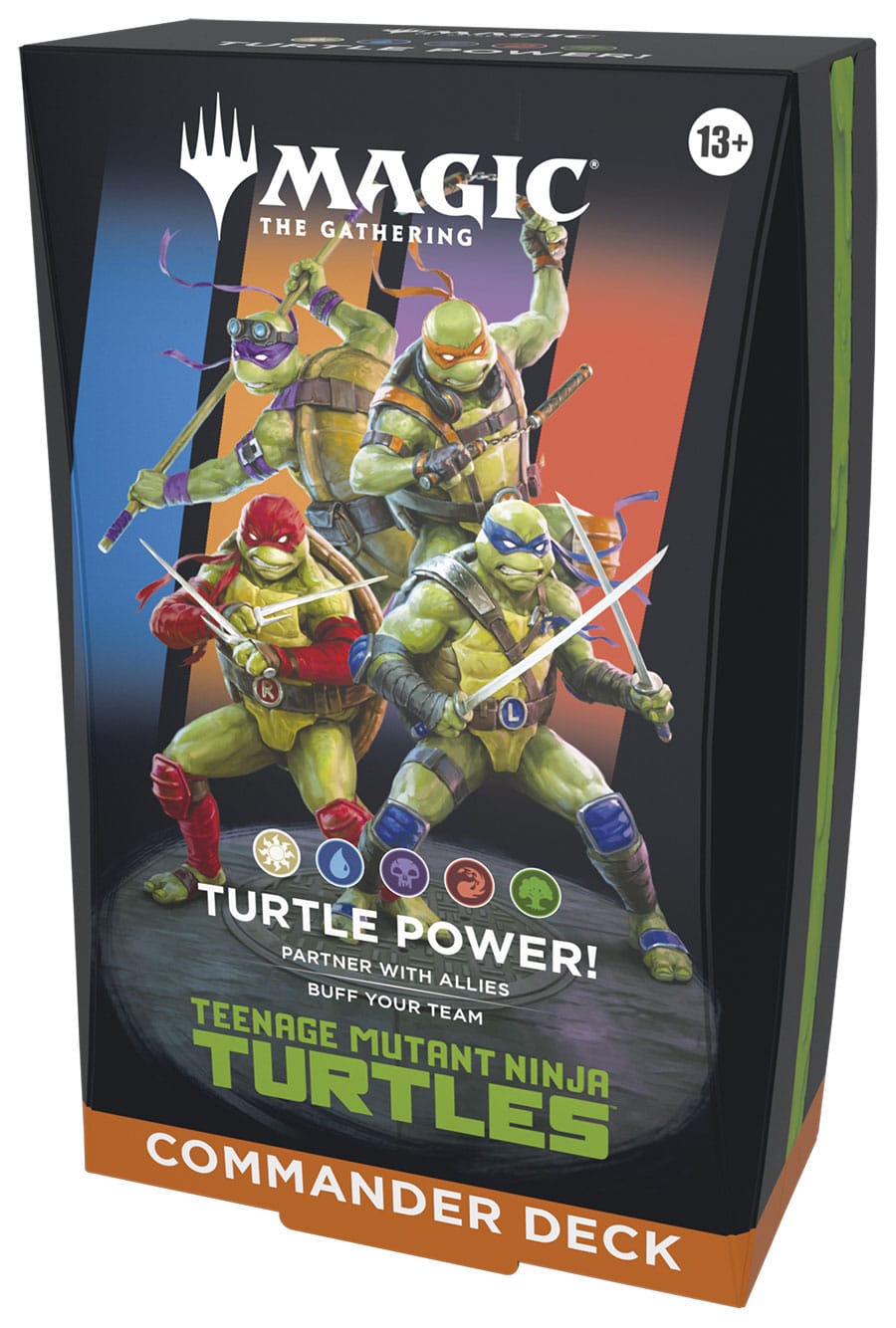 Magic the Gathering Teenage Mutant Ninja Turtles Commander Decks Case (4) english P065665