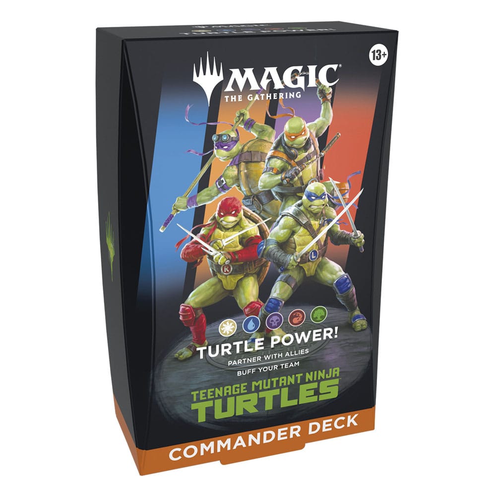 Magic the Gathering Teenage Mutant Ninja Turtles Commander Decks Case (4) english P065665