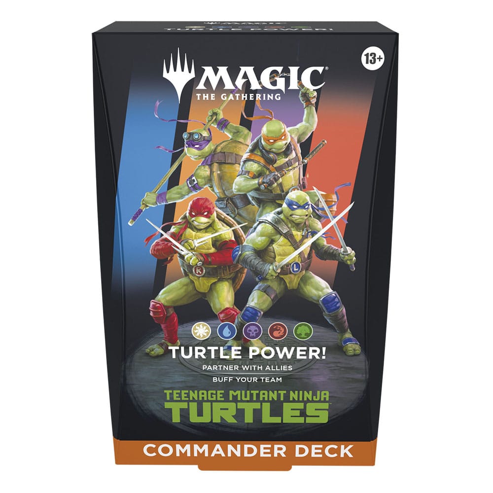 Magic the Gathering Teenage Mutant Ninja Turtles Commander Decks Case (4) english P065665