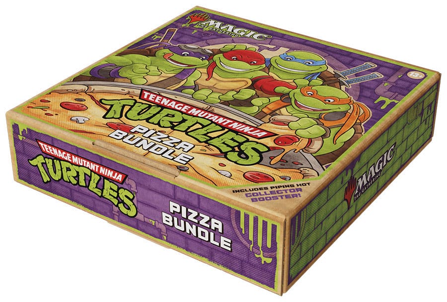 Magic the Gathering Teenage Mutant Ninja Turtles Pizza Bundle english P065671