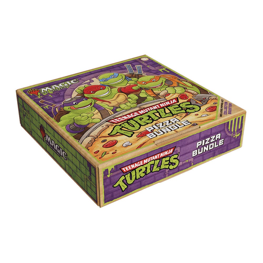 Magic the Gathering Teenage Mutant Ninja Turtles Pizza Bundle english P065671