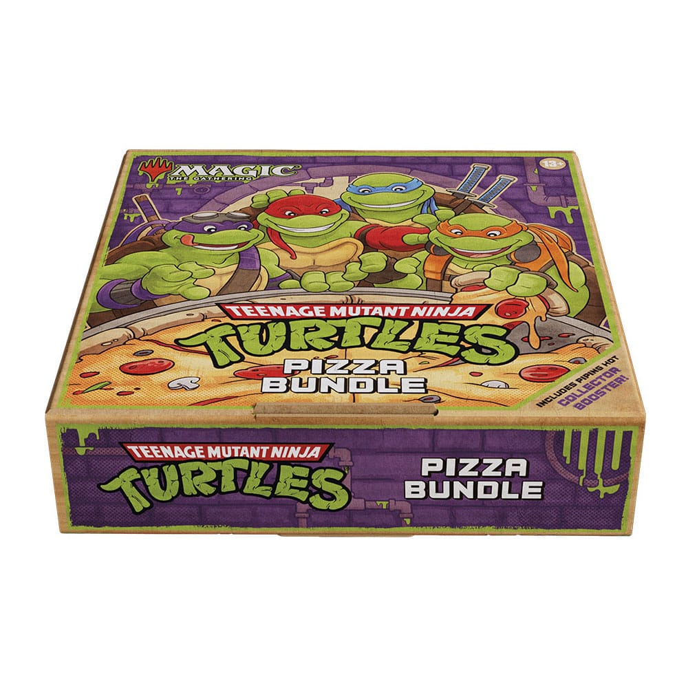 Magic the Gathering Teenage Mutant Ninja Turtles Pizza Bundle english P065671