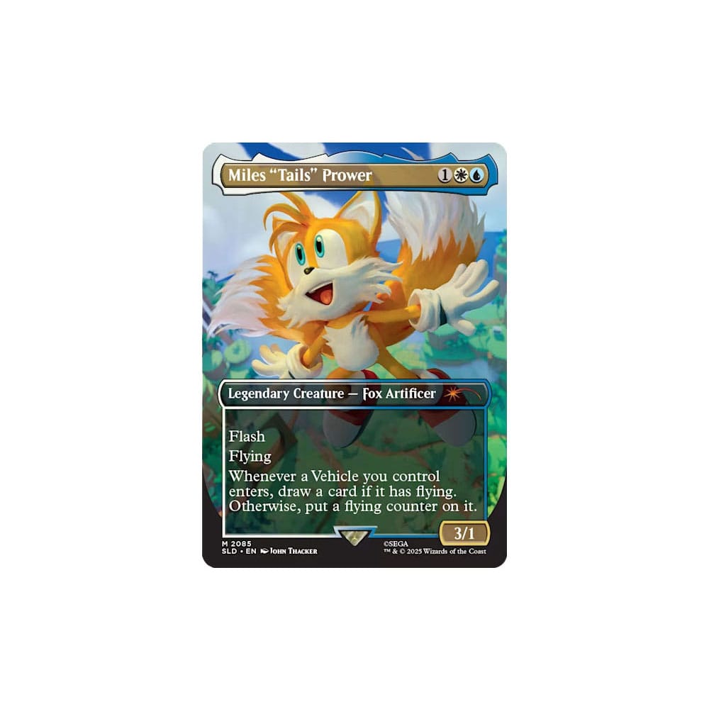 Magic the Gathering Secret Lair x Sonic: Friends & Foes english P066212