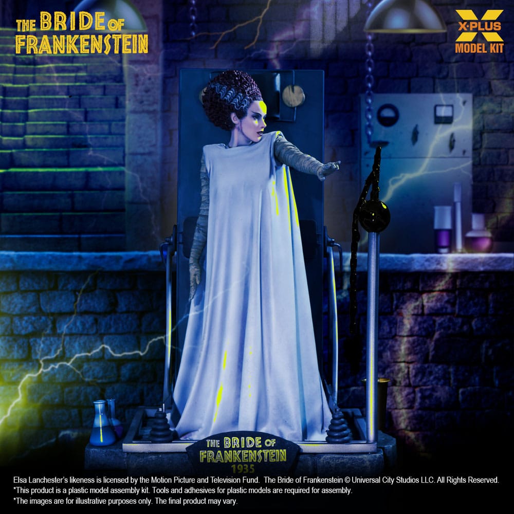 The Bride of Frankenstein Plastic Model Kit 1/8 Bride of Frankenstein 21 cm P063571