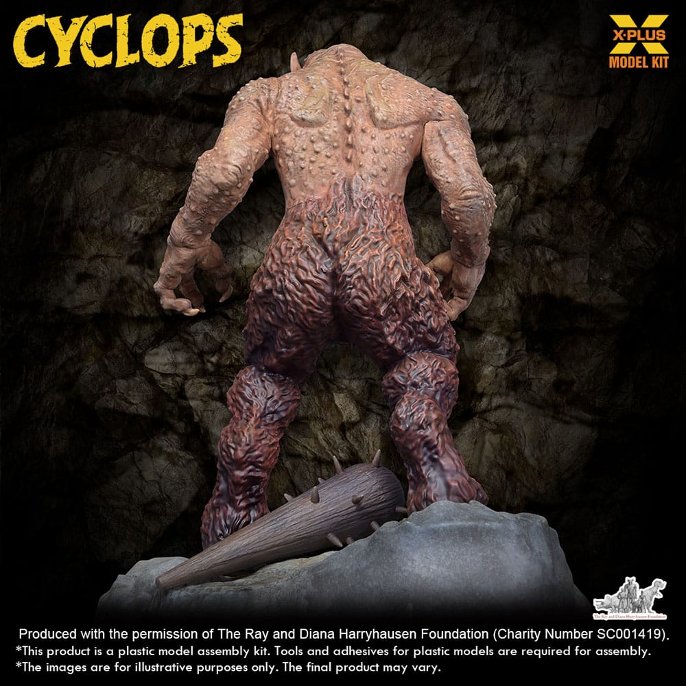 Cyclops figure Plastic Model Kit 1/72 Renewal Package 23 cm P063578