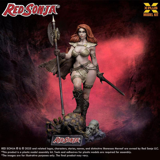 Red Sonja Plastic Model Kit 1/8 Red Sonja reissue 27 cm P063586