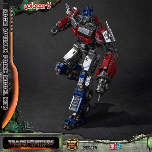 Transformers: Rise of the Beasts AMK Pro Series Plastic Model Kit Optimus Prime (Oversea Version) 20 cm P063602