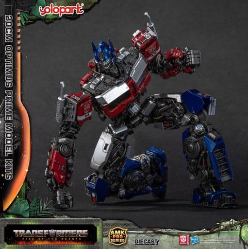 Transformers: Rise of the Beasts AMK Pro Series Plastic Model Kit Optimus Prime (Oversea Version) 20 cm P063602
