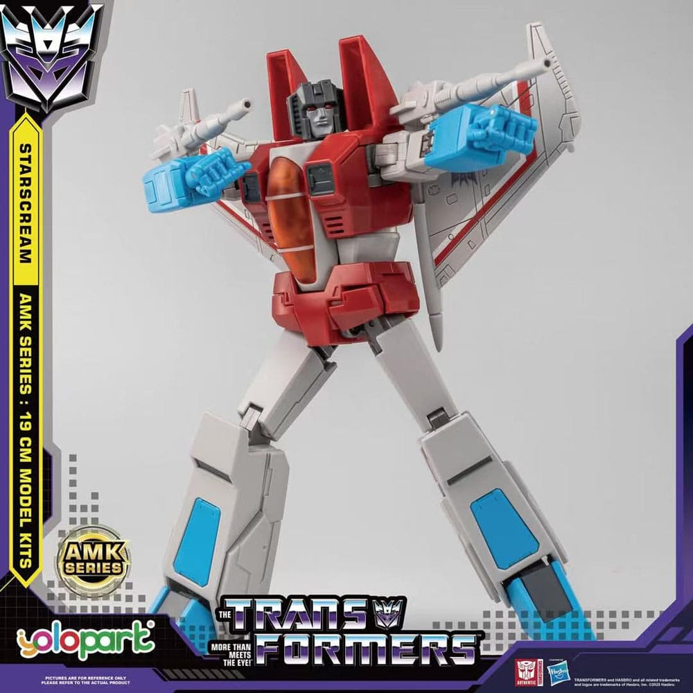 Transformers Generation One AMK Series Plastic Model Kit Starscream 19 cm P063608