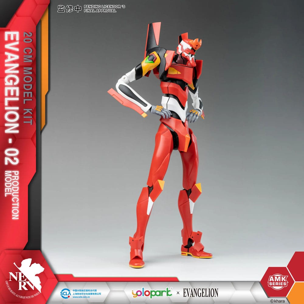 Neon Genesis Evangelion AMK Series Plastic Model Kit Eva-02 20 cm P063611
