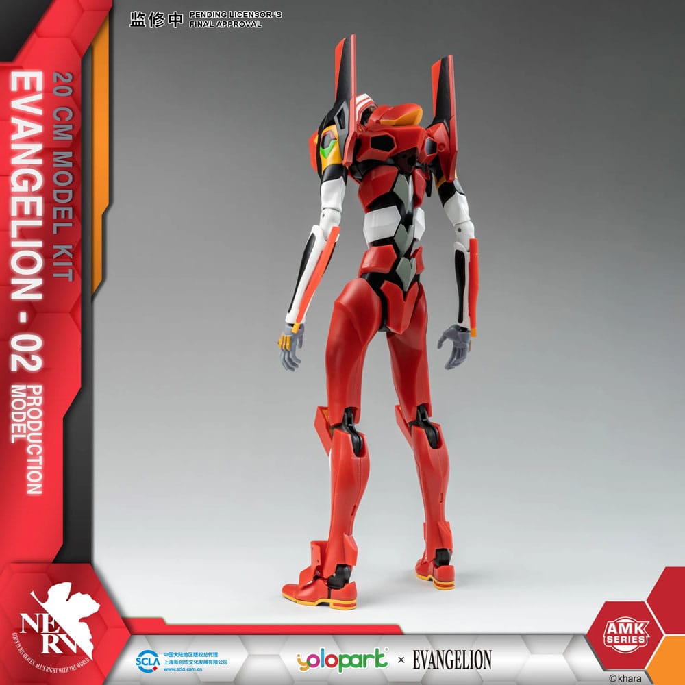 Neon Genesis Evangelion AMK Series Plastic Model Kit Eva-02 20 cm P063611