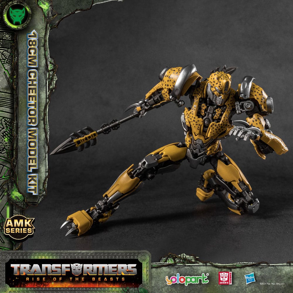 Transformers: Rise of the Beasts AMK Series Plastic Model Kit Cheetor 22 cm P063620