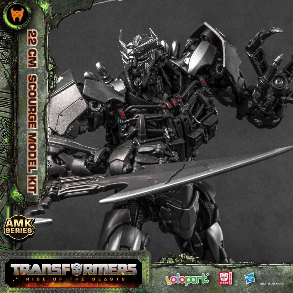 Transformers: Rise of the Beasts AMK Series Plastic Model Kit Scourge 22 cm P063623