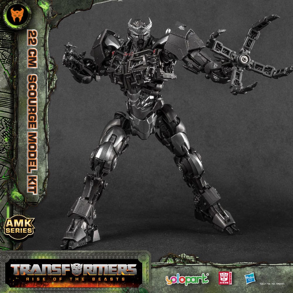Transformers: Rise of the Beasts AMK Series Plastic Model Kit Scourge 22 cm P063623