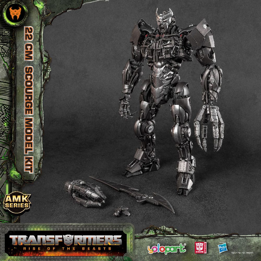 Transformers: Rise of the Beasts AMK Series Plastic Model Kit Scourge 22 cm P063623