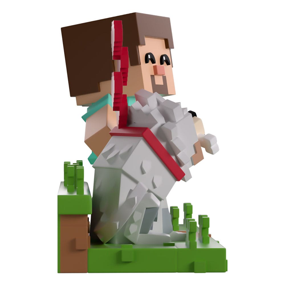 Minecraft Vinyl Figure Taming a Wolf 10 cm P063675