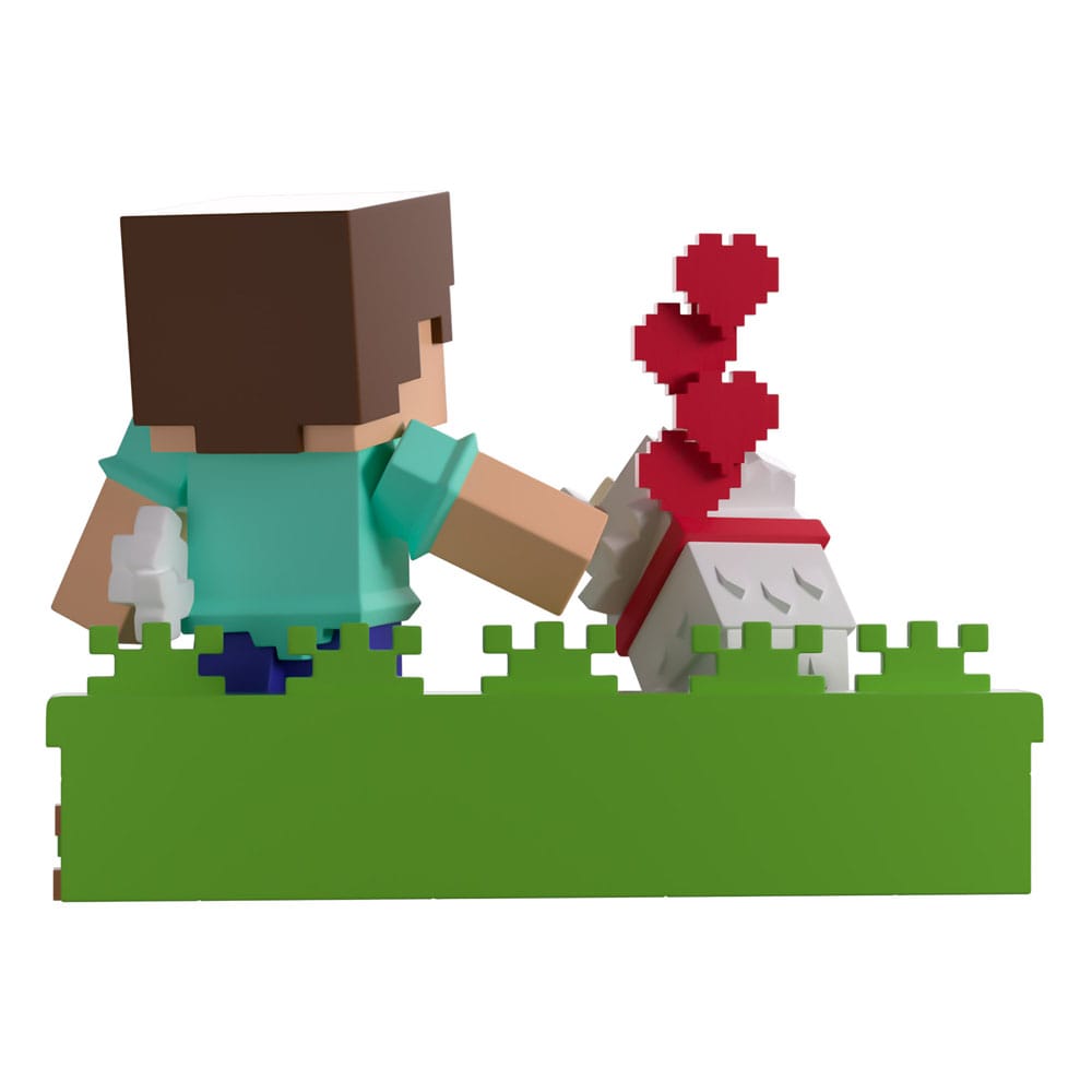 Minecraft Vinyl Figure Taming a Wolf 10 cm P063675
