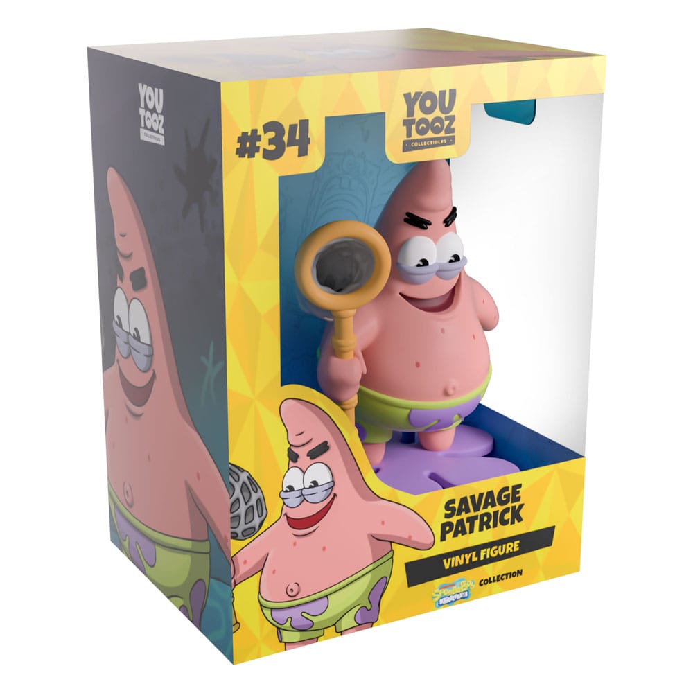 SpongeBob SquarePants Vinyl Figure Savage Patrick 11 cm P066782