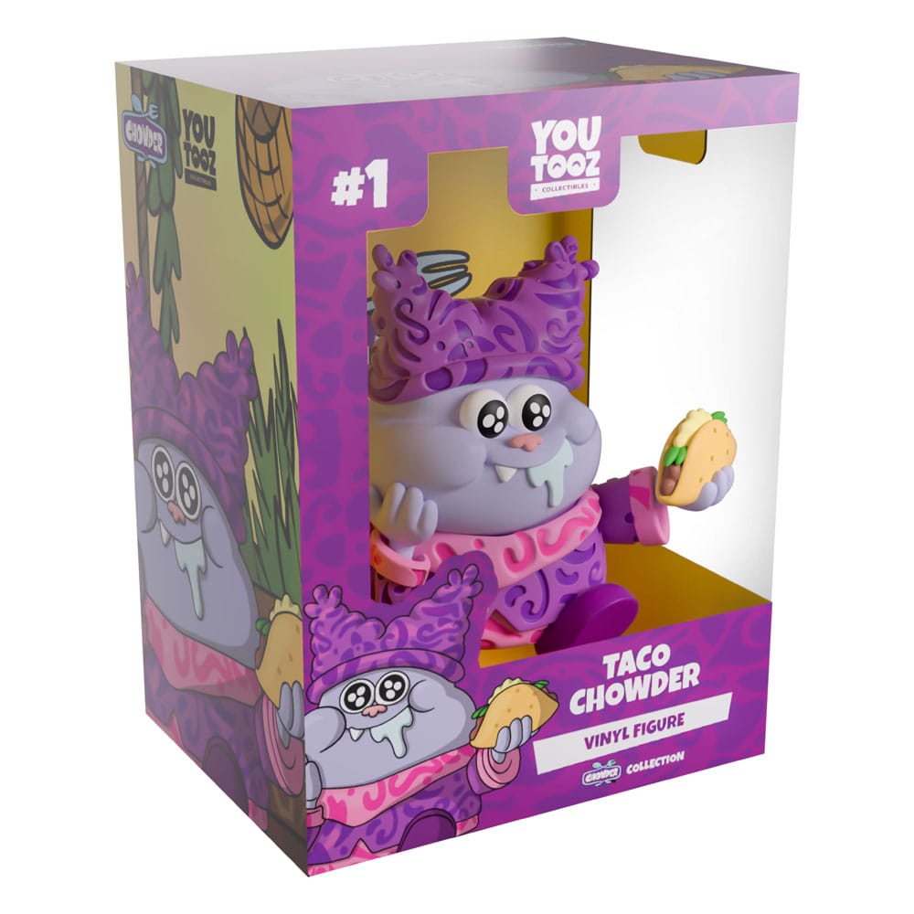 Chowder Vinyl Figure Taco Chowder 10 cm P063813