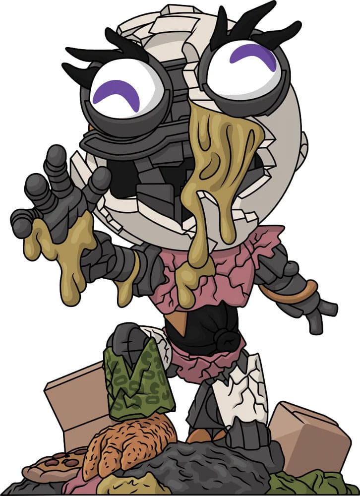 Five Nights at Freddy's Vinyl Figure Ruined Chica 10 cm P063938