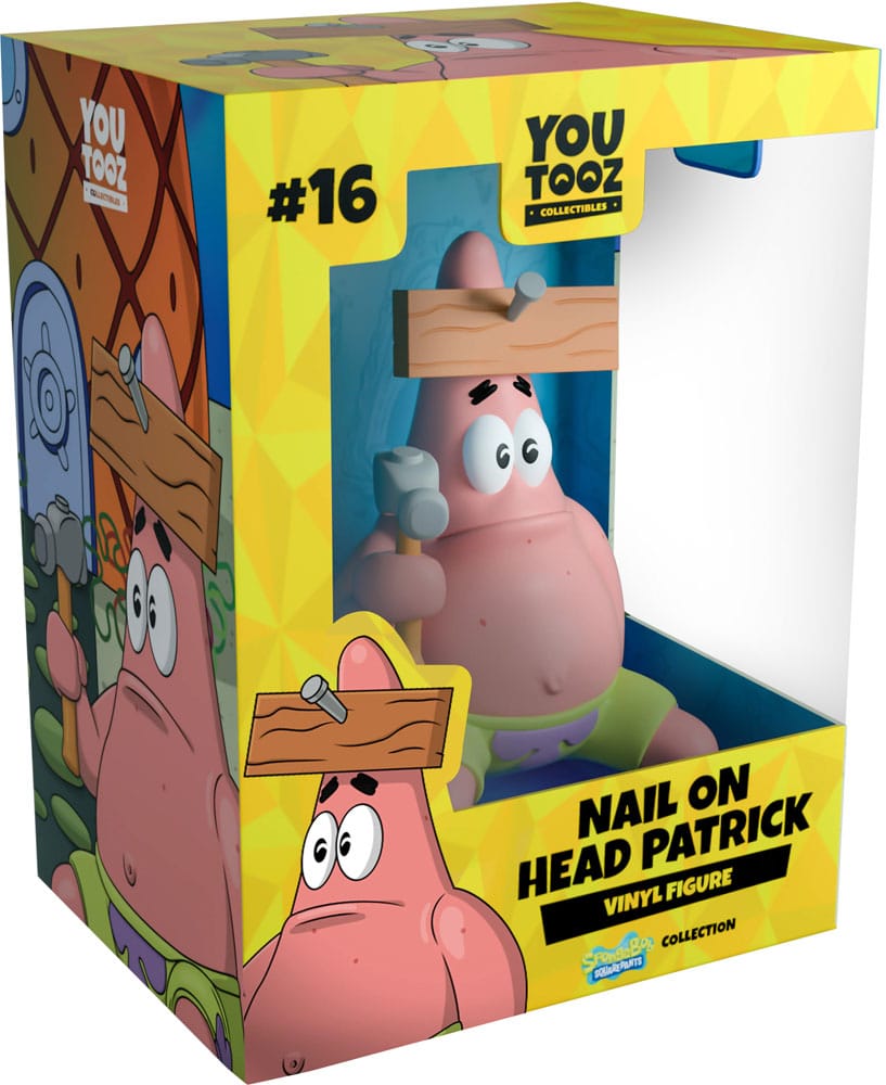 SpongeBob SquarePants Vinyl Figure Nail on Head Patrick 10 cm P063996