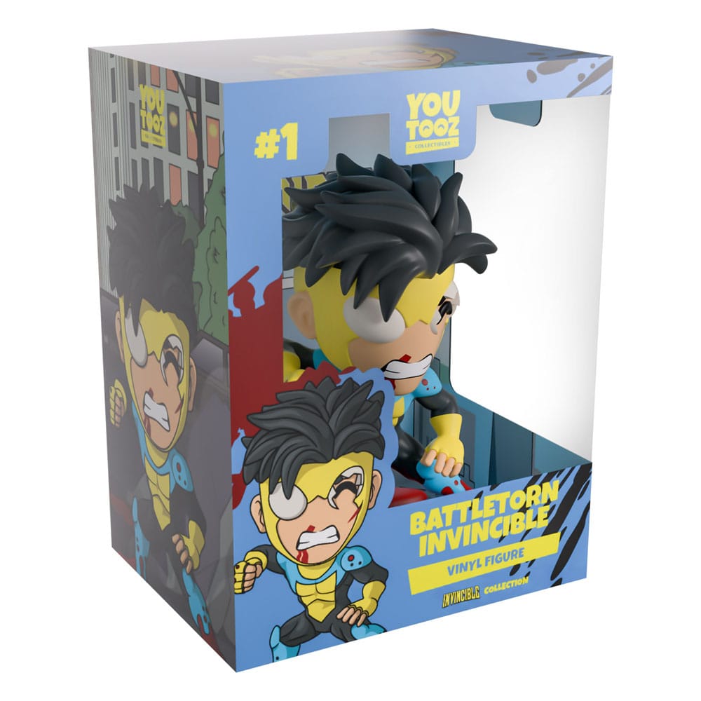Invincible Vinyl Figure Radio Battletorn Invincible 11 cm P064054