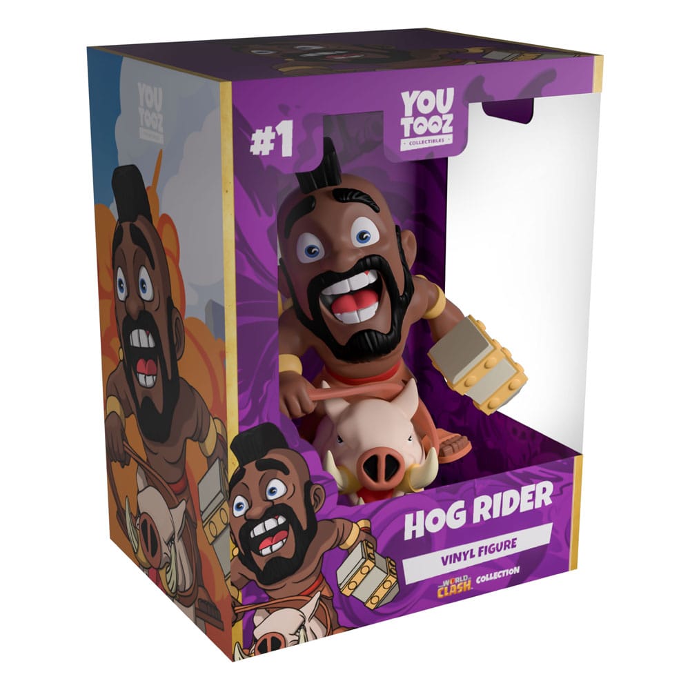 World of Clash Vinyl Figure Hog Rider 11 cm P064057