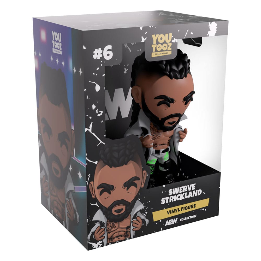 All Elite Wrestling Vinyl Figure Swerve Strickland 12 cm P064191