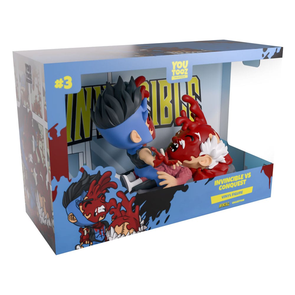 Invincible Vinyl Figure Invincible vs. Conquest 12 cm