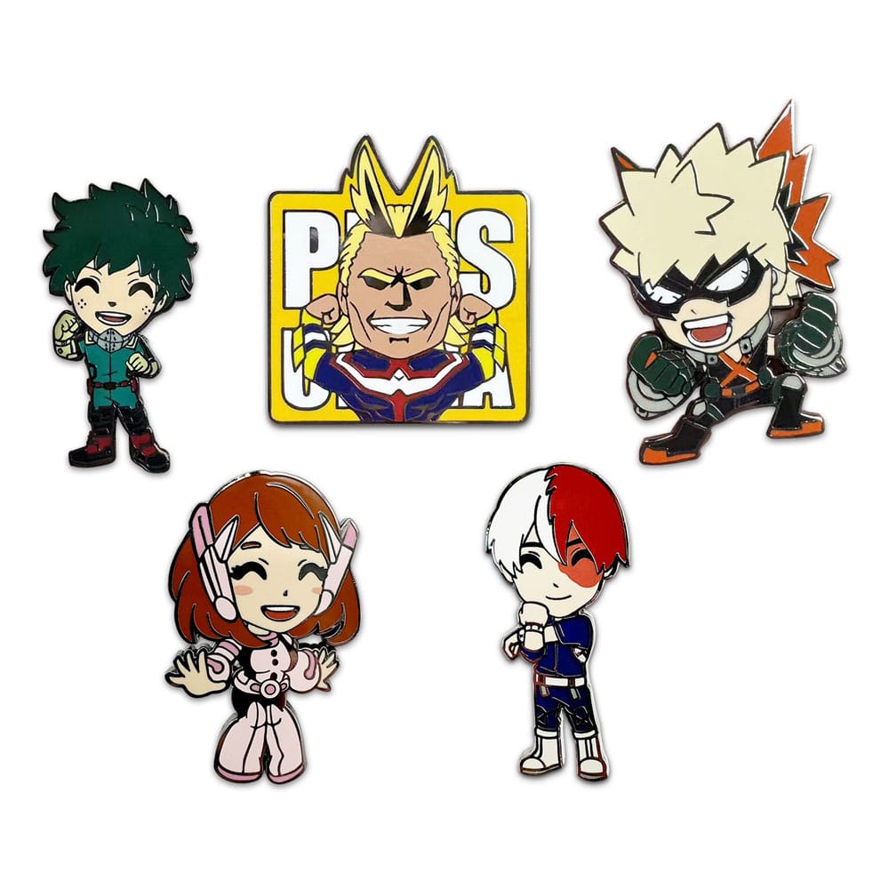 My Hero Academia Enamel Pins Set 5 cm (6) P064476