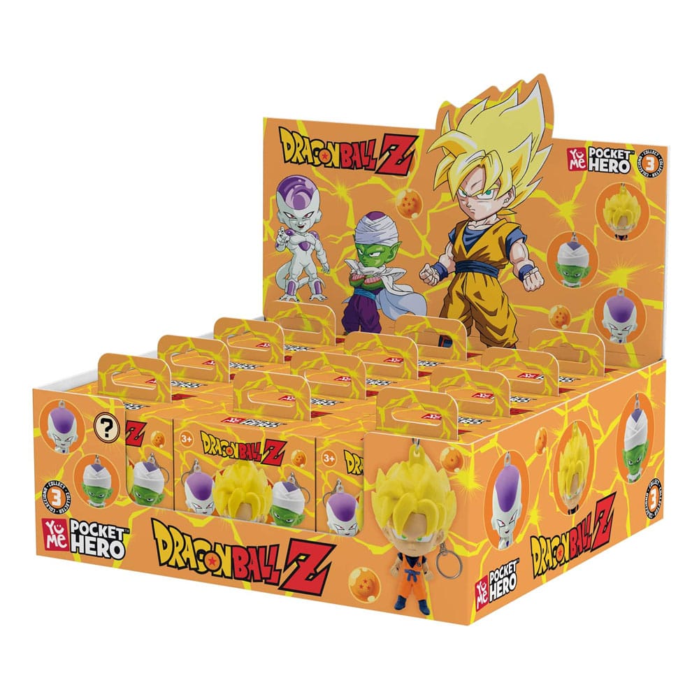 Dragon Ball Z Pocket Hero Keychain Series 1 Blind Box Display (12) P065715