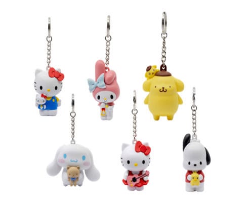 Sanrio Pocket Hero Keychain Hello Kitty and Friends Display (12) P064745