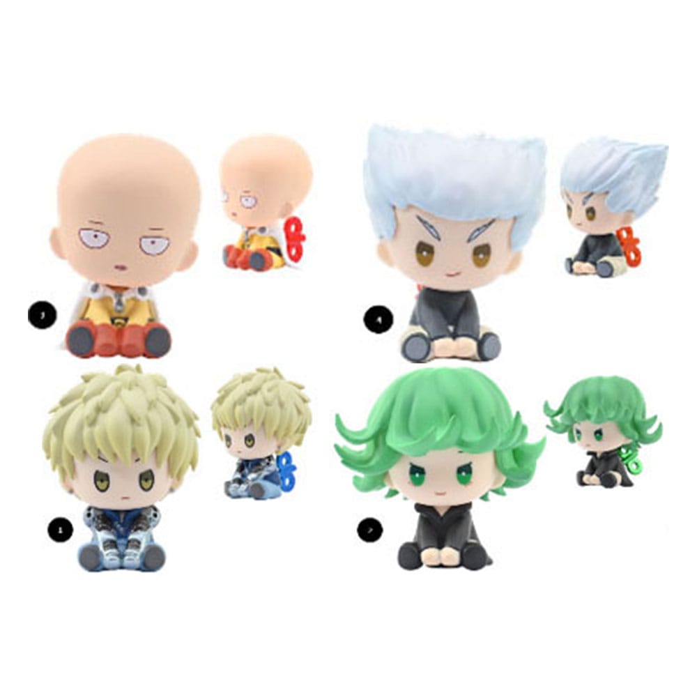 One Punch Man Petatto Clockwork PVC Figures Vol. 1 4 cm Assortment (12) P064762