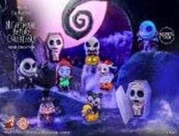 Nightmare Before Christmas Bobble Hero Cosbi Bobble-Head Series 2 8 cm Blind Box Display (8) P065736