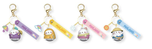 Molang Weather Series Keychain with Hand Strap Display (12) P065745