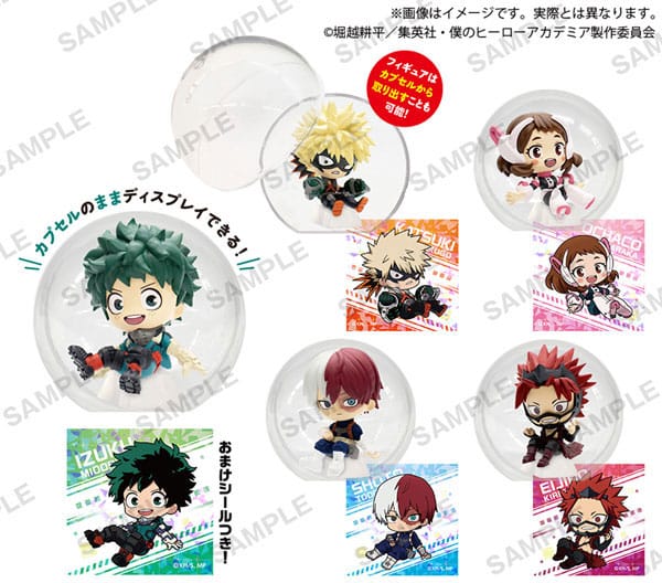 My Hero Academia Korocole PVC Mini Figures 4 cm Assortment (12) P064794