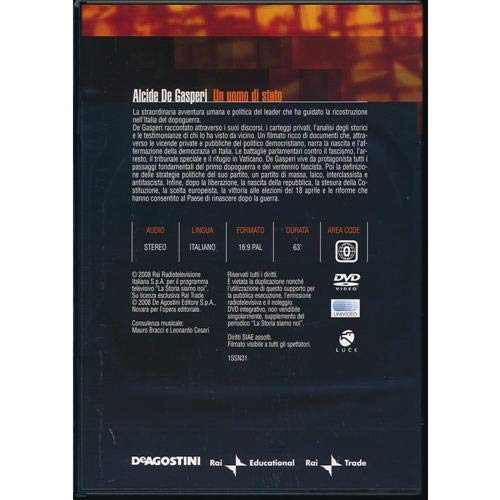 EBOND Alcide De Gasperi - Un uomo di stato - n.31 - La Storia Siamo Noi - Editoriale De Agostini DVD D046166