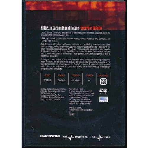 EBOND Hitler: le parole di un dittatore - Guerra e disfatta - n.2 - La Storia Siamo Noi - Editoriale De Agostini DVD D046151