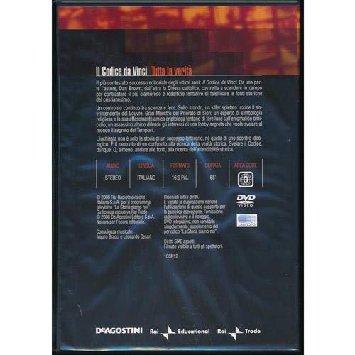 EBOND Il codice da Vinci - Tutta la verita - n.12 - La Storia Siamo Noi - Editoriale De Agostini DVD D046161
