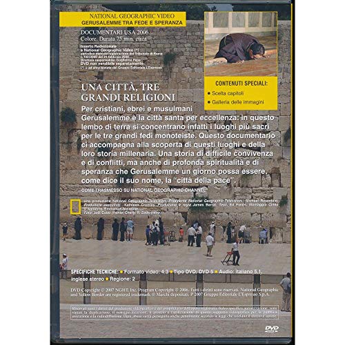 EBOND Gerusalemme - Tra Fede e Speranza - n. 58 - National Geographic DVD D053010