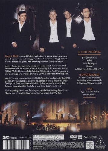 EBOND Il Divo - Encore DVD D073006