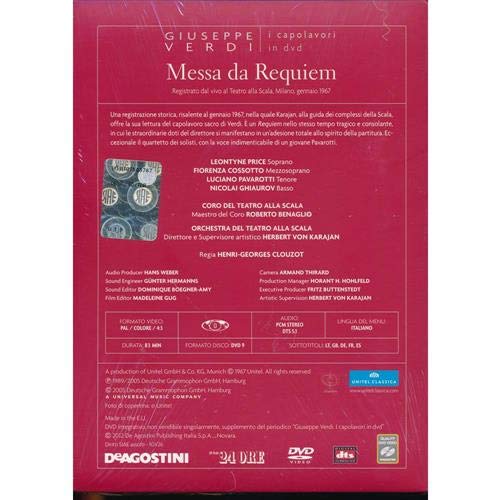EBOND Messa da Requiem - Giuseppe Verdi - I Capolavori in dvd N.26 -DeAgostini DL003162