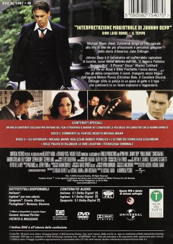 EBOND Nemico Pubblico - Public Enemies (Special Edition) (2 Dvd) DL004244
